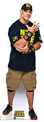 Cardboard People John Cena Lebensgroßer Pappaufsteller zum Aufstellen – WWE