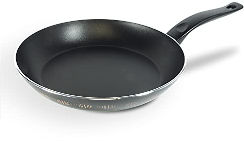 ALLUFLON Costanza Padella 32cm, Alluminio Alimentare, Nero, 32 cm