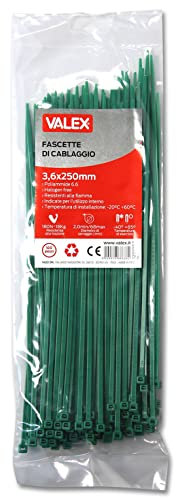 Valex Green Cable Ties, 1201050