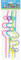 Unique Party 9122 - Pailles Folles en Plastique Gribouillis - Couleurs Assorties - Paquet de 4