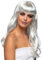 Boland - Perücke Chique, langes glattes Kunsthaar mit Pony, Frisur, EM, WM, Accessoire, Kostüm, Zubehör, Mottoparty, Karneval