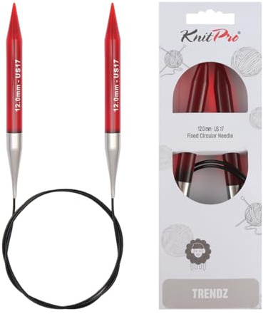 KnitPro Trendz Fixed Circular Needles 32 (80cm) | 12.00mm