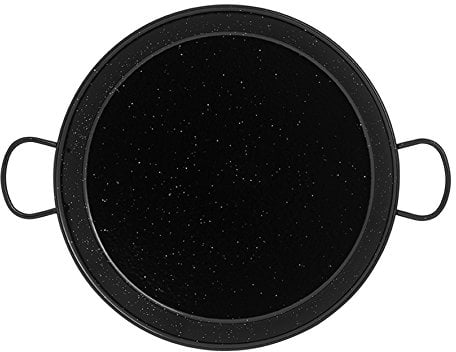 Imex El Zorro El Zorro 63026-Paellera, Esmaltado, Negro, 50 cm