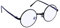 Kostüm Sonnenbrille Harry Potter Metallrahmen Schwarz Sun-Staches Party Favors UV400