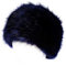 Soul Young Damen Fellmütze Pelzmütze Wintermütze Faux Fuchs Warm Weich Pelz mütze(Blau)