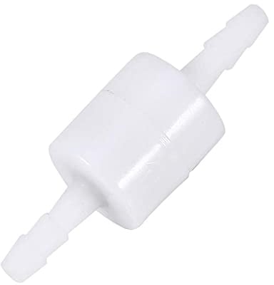 Wifehelper Rückschlagventil, Kunststoff Inline Rückschlagventil Heizöl Wasser Gas Luft Einwegig Rücklauf Langlebig für Wasser Kraftstoff Flüssiggas (4mm)