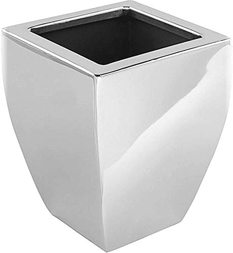 Fink Cube/Vase,Edelstahl/L.14,B.13,H.14