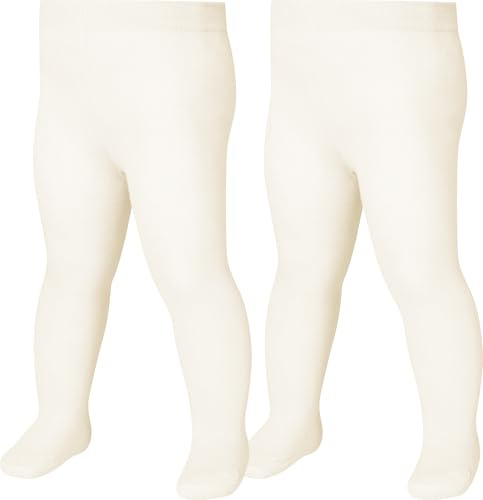 Playshoes Strumpfhose Unisex Kinder Strumpfhose, natur Doppelpack, 74/80