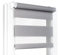 Fenster DEKOR - Rollos für Fenster Grau - Klemmfix Rollo ohne Bohren 120 x 130 cm - Doppelrollo mit einer breiten Auswahl an Größen und Farben - Blickdichte Rollos, einfach zu montieren