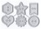 DzIxY Antike Herz Sonne Stern Logos Metall Stanzformen für Kartenherstellung Kit Prägepapier Stanzformen Scrapbook Maschine Schablonen Aufbewahrungstaschen Zubehör