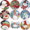Diamond Painting Untersetzer Weihnachten mit Halter, Alluring DIY Diamant Tassenuntersetzer Diamond Painting Glasuntersetzer, Acryl Kunsthandwerk Untersetzer für Anfänger, Erwachsene & Kinder