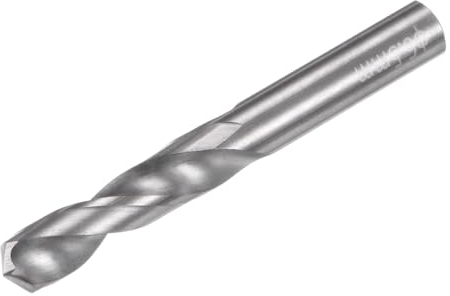 QUARKZMAN Foret en Carbure de Tungstène Yg6X/C3, 6,5 mm (0,256) - Foret Hélicoïdal pour Briser l'Acier Inoxydable, l'Aluminium, le Métal et le Plastique