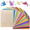 Bellanova 40 Blatt Glitzerpapier A4 Bastelpapier Bunt Set, 20 Farben, 250g/m², Glitzer Papier für Scrapbooking, Grußkarten, Partydeko Dekorationen und Kreative DIY-Projekte (40 Stück)