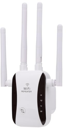 Estensore di portata wifi domestica 2025, ripetitore di segnale wireless domestico, ripetitore Internet con porta Ethernet, configurazione rapida, modalità di sicurezza WPS, funziona con qualsiasi