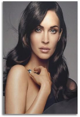 UHMVVT Poster, Motiv: Schauspieler Megan Fox, dekoratives Gemälde, Leinwand, Wandposter und Kunstdruck, modernes Familienschlafzimmer, 40 x 60 cm