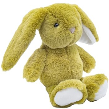 Cute Since 1999 Kuscheltier Baby ab 0 Monate - Stofftiere für Junge & Mädchen - Sachen & Geschenk für Neugeborene - Plüschtiere Kinder (Grünes Hase 16cm)