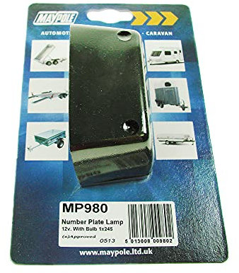 Maypole 980 Number Plate Lamp