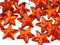Allstarco Stern-Strasssteine, Verzierungen, 15 mm, flache Rückseite, Acryl-Kunststoff, Edelsteine für Schmuck, Basteln, Kostüme, Einladungen, Cosplay, 35 Stück (orangefarbene Hyazinthe. HC)