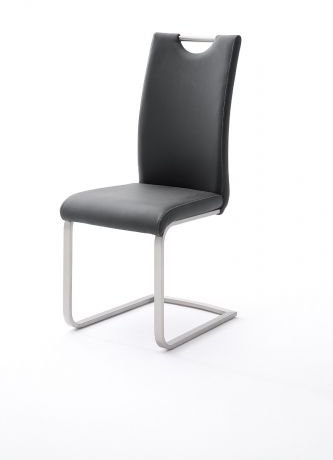 Schwingstuhl mit Griffloch Paulo (4er-Set) Farbe petrol