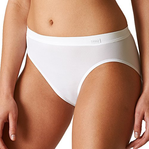 Mey Damen Slip 2er Pack Serie Emotion | Klassische Jazz-Pants, Bequemer Hüftsitz, Flacher Bund, Weiche Beinabschlüsse, Ohne auftragende Seitennähte, Gr. 36-48