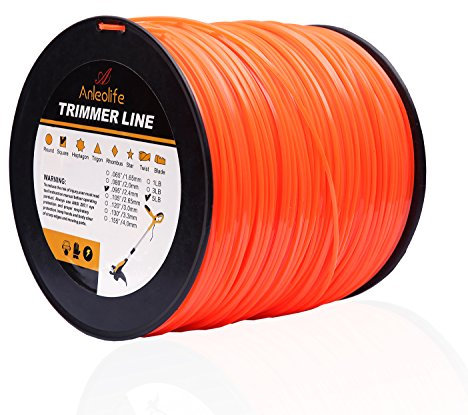 Anleolife ersatz trimmerfaden in spool pack bonus mit line-cutter kommerziell 5kg 0,095
