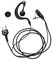 vhbw headset, auricolari compatibile con Alan/Midland GXT-650, GXT-661, GXT-700, GXT-710, GXT-720, GXT-750, GXT-756, GXT-757, GXT-775, GXT-800 radio, walkie-talkie