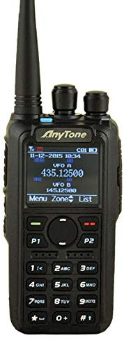 Anytone AT-D878UV Plus Bluetooth Radio Dualband DMR/FM con VFO & Roaming 84009