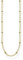Thomas Sabo Unisex-Erbskette 925 Sterlingsilber gelbgold vergoldet KE1890-413-39-L90