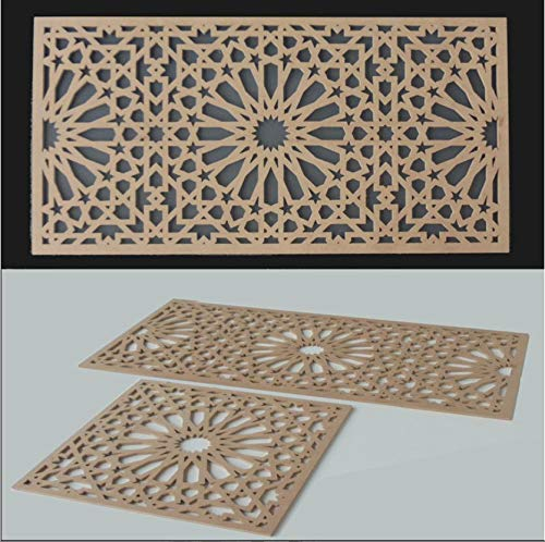 Ornamentpaneele mit Dekor Marokko - MDF 10mm - 100x50cm