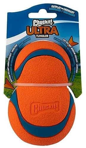 Chuckit! Ultra Tumbler Gummiball für Land & Wasserwerfer mit hoher Sprungkraft