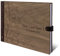Gästebuch Okoume Holz Gravur individuell Holzcover mit Echtleder Rücken 72 Blatt | 144 Seiten A4 quer 302x215mm - Liebesbaum