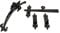 B&M - Set of Antique Black Fleur De LYS Thumb Latch Cast Iron 9'' - Cottage Country Suffolk Thumb Door Gate Latch 9 Inch