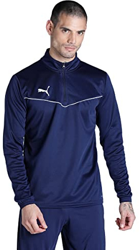 Puma Herren Teamrise 1/4 Zip Top T-Shirt