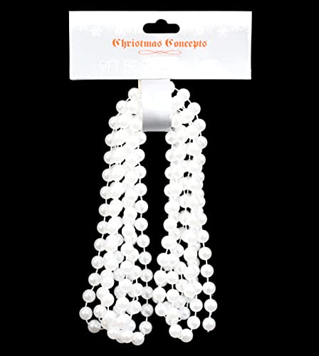 Christmas Concepts® 9ft Weihnachtsperlenkette - Weihnachtsperlengirlanden - Weihnachtsdekoration