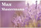 Manutextur Fußmatte mit Namen - Motiv Lavendel 2 - viele Natur-Motive - Schmutzfangmatte personalisiert - Größe 50x80 cm - persönliches & individuelles Geschenk