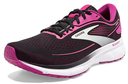 Brooks Trace 2, Sneaker Donna, Black Festival Fuchsia Pink Fl, 39 EU Stretta