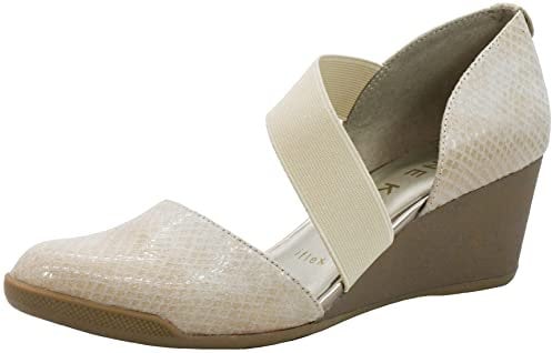 Anne Klein Damen Tara Keilpumps, beige, 41 EU