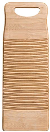 Lavanderia in Legno Consiglio di Lavaggio a Mano in Legno di bambù per Il bucato Tavola abrasiva Manuale per lavamani Vecchio Stile Anti- Slip per Lavare i Vestiti T-Shirt Asciugamani