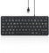 Perixx PERIBOARD-432 Clavier USB Filaire, Design Mince avec Touches à Gros caractères, Disposition AZERTY français