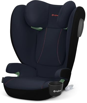 CYBEX Silver Siège-Auto Solution B4 i-Fix avec porte-gobelet inclus pour les enfants de 3 à 12 ans env. (100-150 cm / de 15-50 kg), pour les voitures avec et sans ISOFIX, Bay Blue