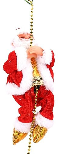 Annadue Elektrischer Weihnachtsmann, Beweglicher Weihnachtsmann, Komfortabel und Schön Freunde.