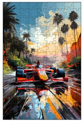 artboxONE-Puzzle S (112 Teile) Sport/Motorsport Autos Rennsport Kunst A - Puzzle Formel 1 Auto autorennen