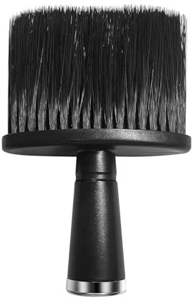 Vtrem Barber Neck Duster Brush: large Black Haircut Brush Hair Cutting Soft Cleaning Dusting Brush with Soft Bristles