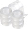 AGT Klebeband transparent: 24m Doppelseitiges Nano-Klebeband, 2,5 cm Breite, Tragkraft 110 g/cm² (Klebeband doppelseitig Teppich, transparent stark, Selbstklebende Fliesen)