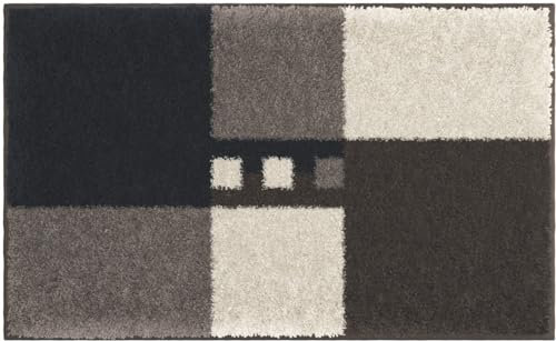 Linea Due MERKUR Badteppich 60x90cm braun