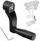 10601009A1 514007742 Drill Press Crank Handle Compatible with Sears Craftsman and Most 9/16 (14mm) Machine Shaft Handle 360° Free Rotation (6 swing diameter)