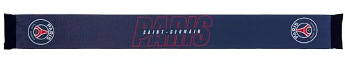 PARIS SAINT-GERMAIN Schal PSG – offizielle Kollektion, Größe 140 cm, blau, 140