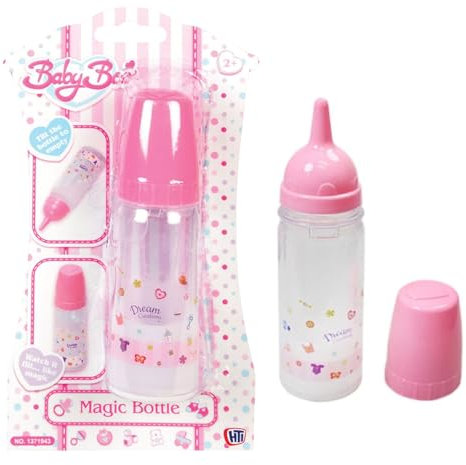HOT BARGAINS Baby Boo Magic Milk Bottle with Snug-Fitting Lid Turn it Back Up, and Watch The Milk Magically Reappear Perfect for Any Baby Doll Toy Game