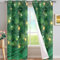 Curtain Goldenes Gras Grün Blackout Curtain Weich Gardinen Wohnzimmer Waschbar Vorhang mit ösen Verdunklungsvorhänge Curtains Living Room Polyester Vorhänge 2x140x160cm