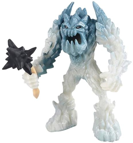 EisMonster Anime Figure Ghiaccio gigante action figure Modello di Statuetta Mostro Statuetta in PVC Action Figurina Decorazione da Collezione Animazioni Giocattolo Modello di Personaggio (11cm)